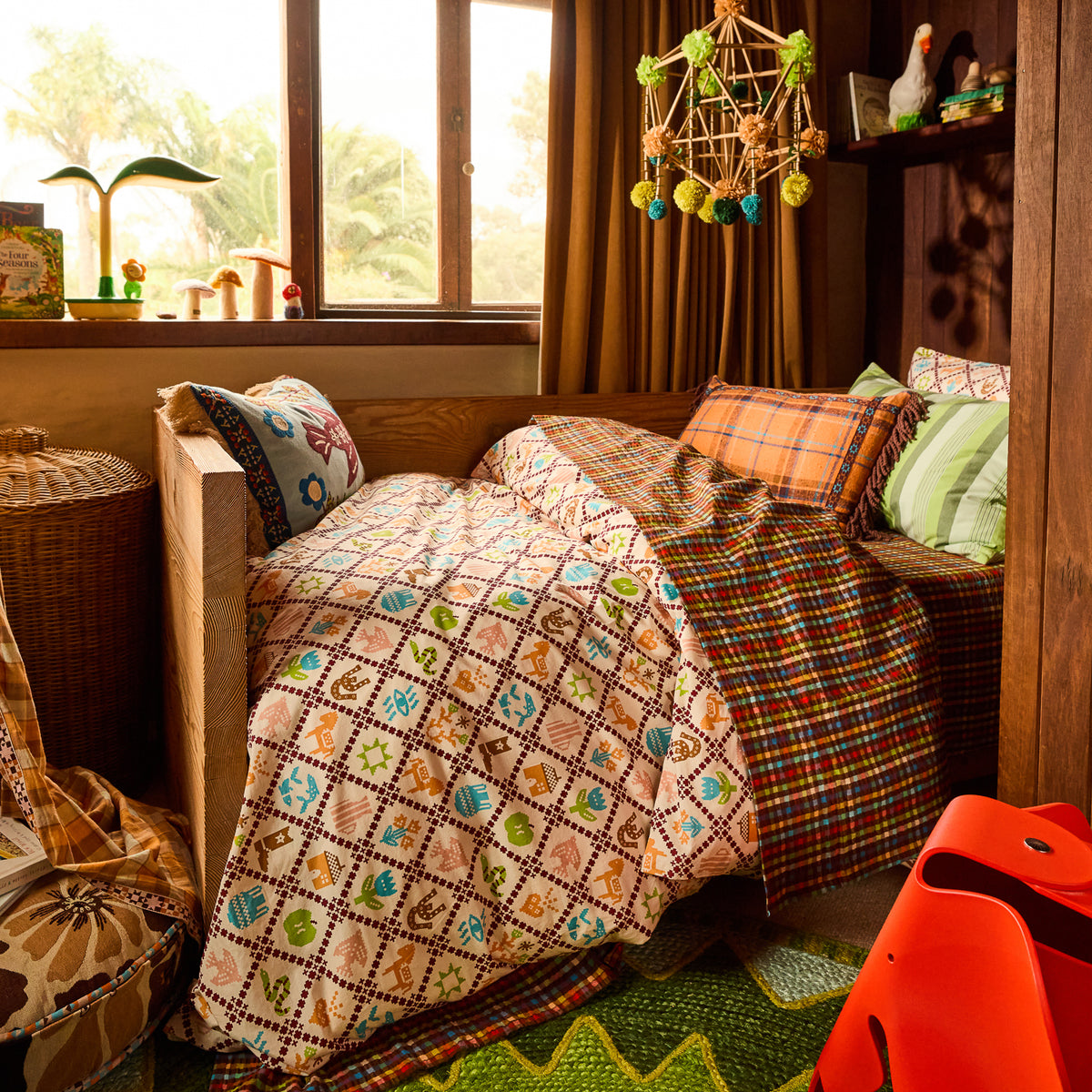 Elsie Cotton Quilt Cover Single