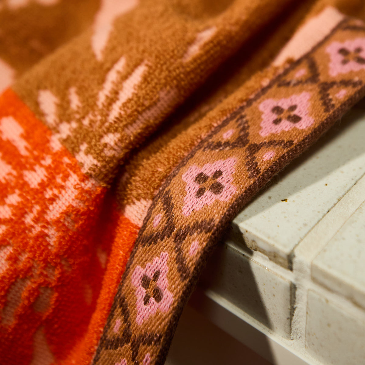 Jolene Hand Towel - Carnelian
