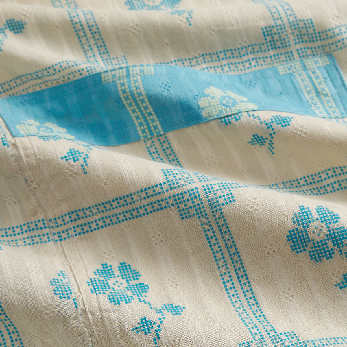 Bonny Cotton Robe - Turquoise