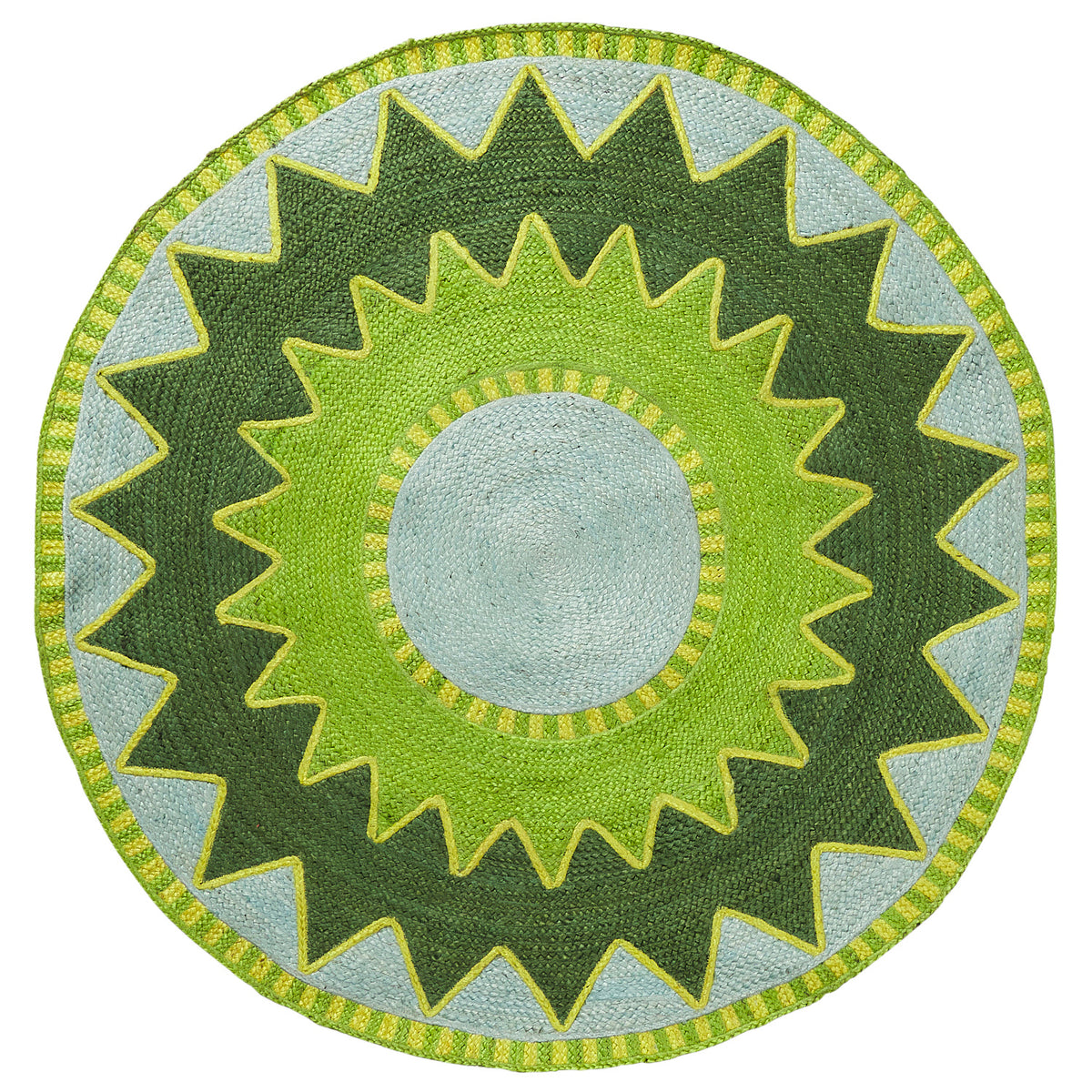 Maeve Jute Rug - Hunter Green
