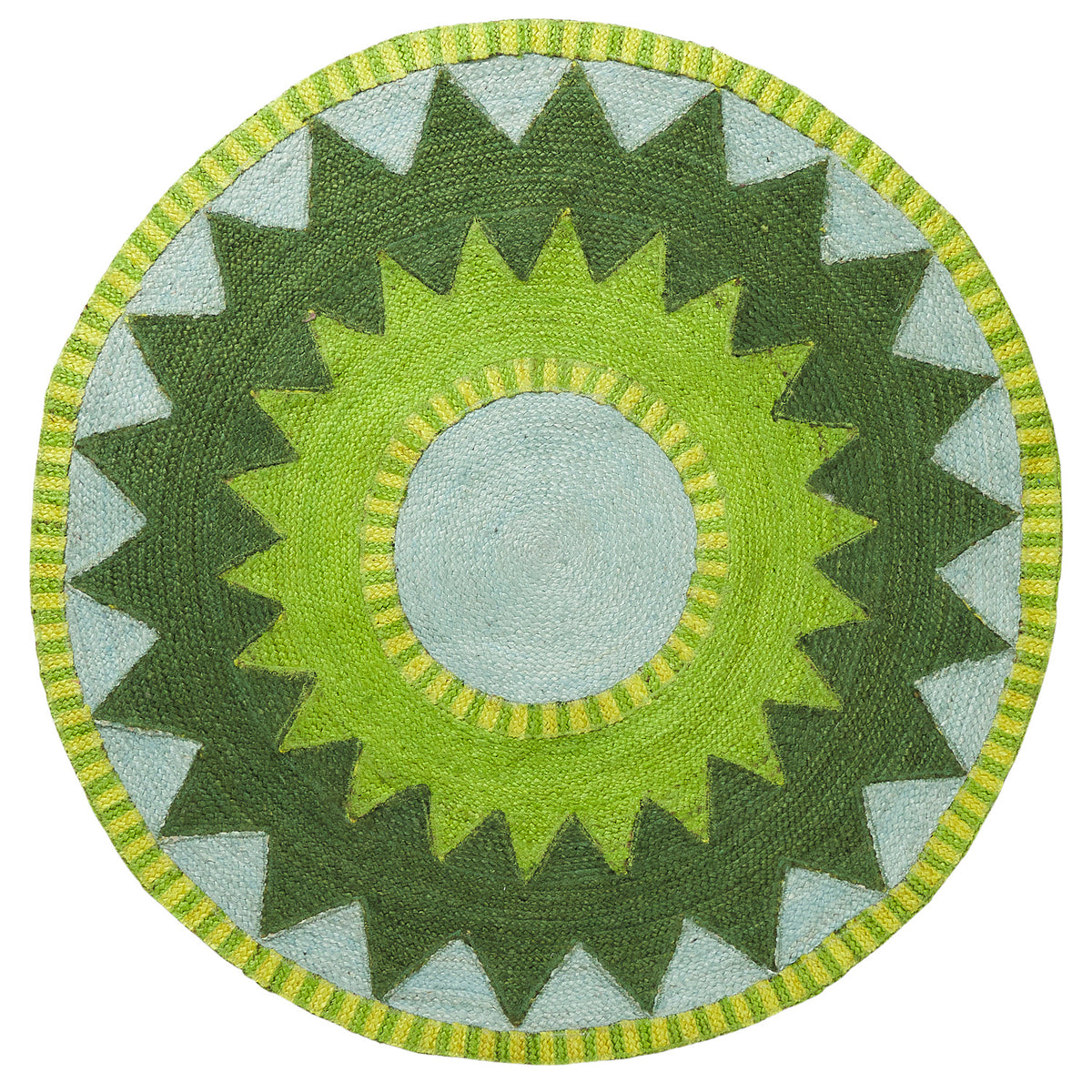 Maeve Jute Rug - Hunter Green