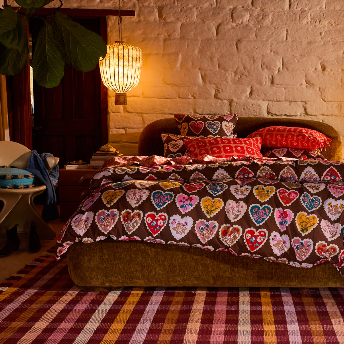 June Woven Rug - Sienna 150 x 210 cm