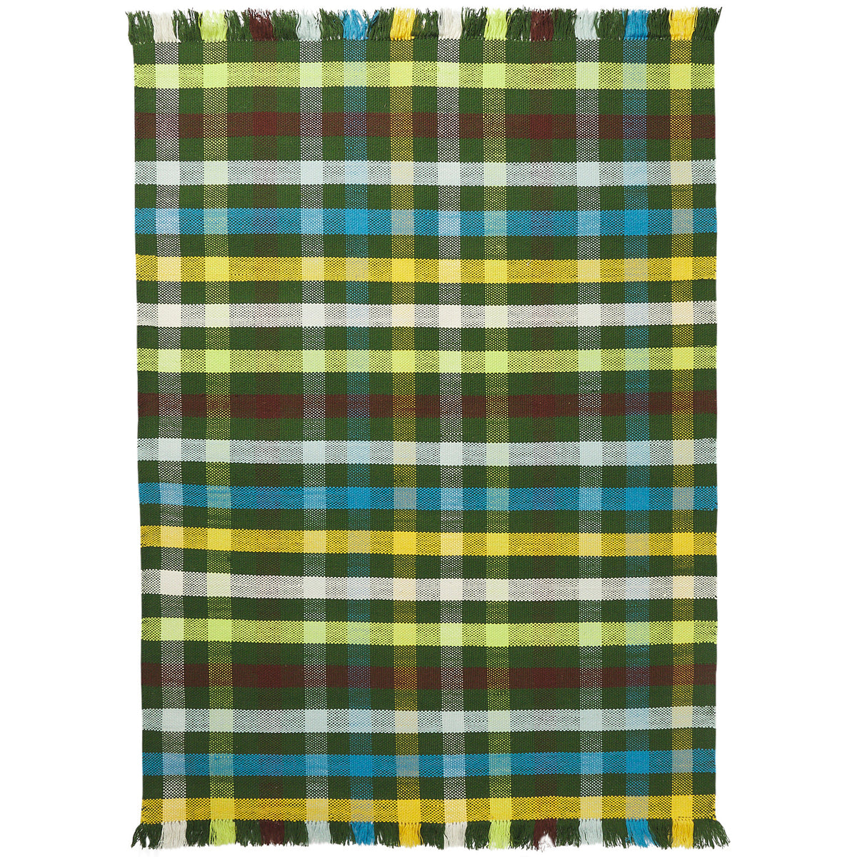 June Woven Rug - Hunter Green 150 x 210 cm