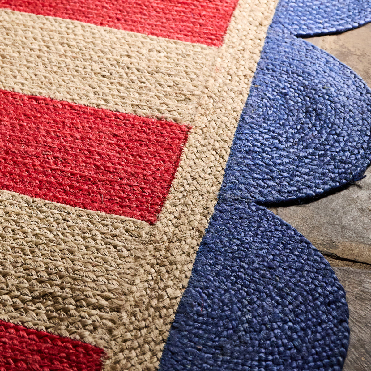 Neomi Jute Rug - Poppy 150 x 210 cm