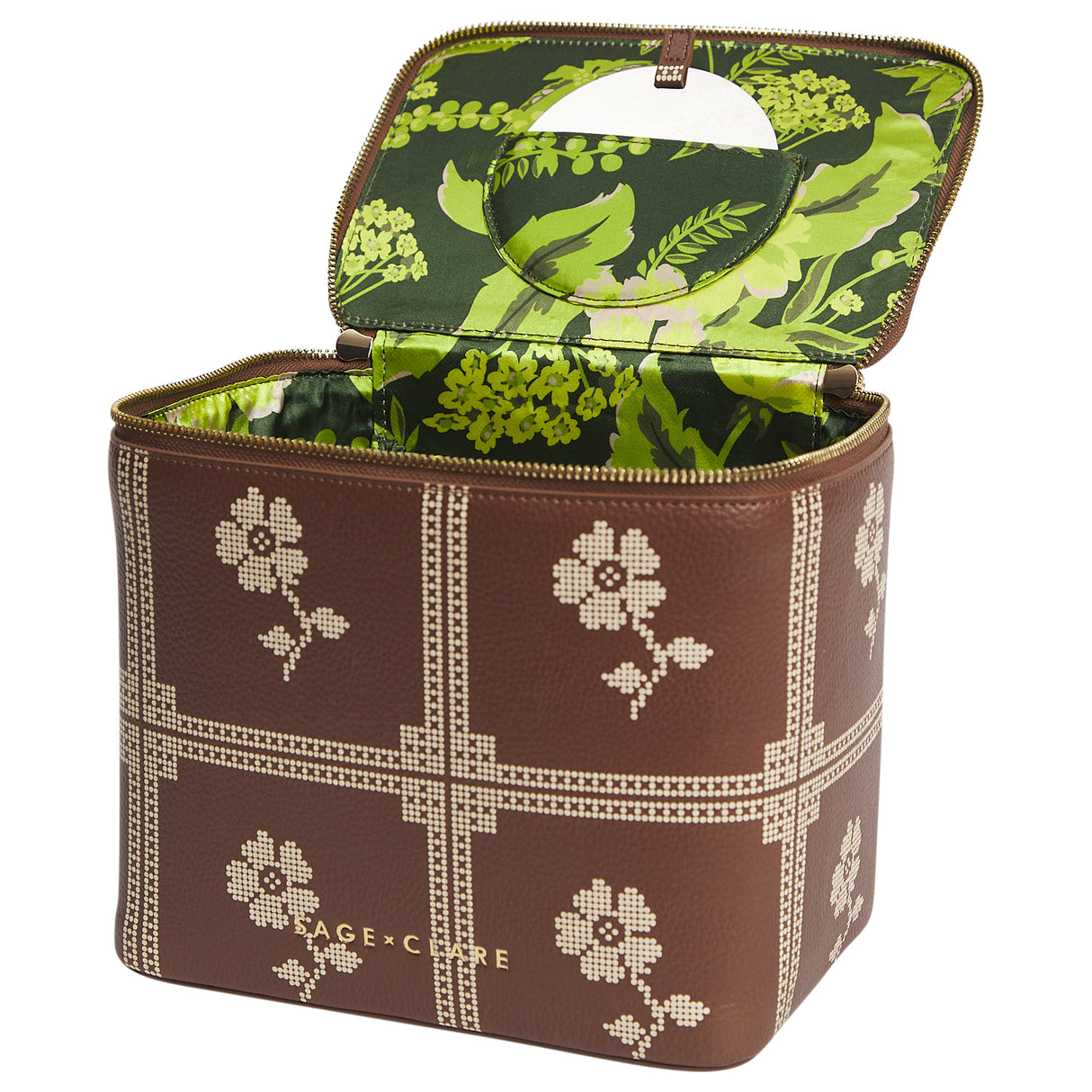 Bonny Medium Vanity Case - Umber