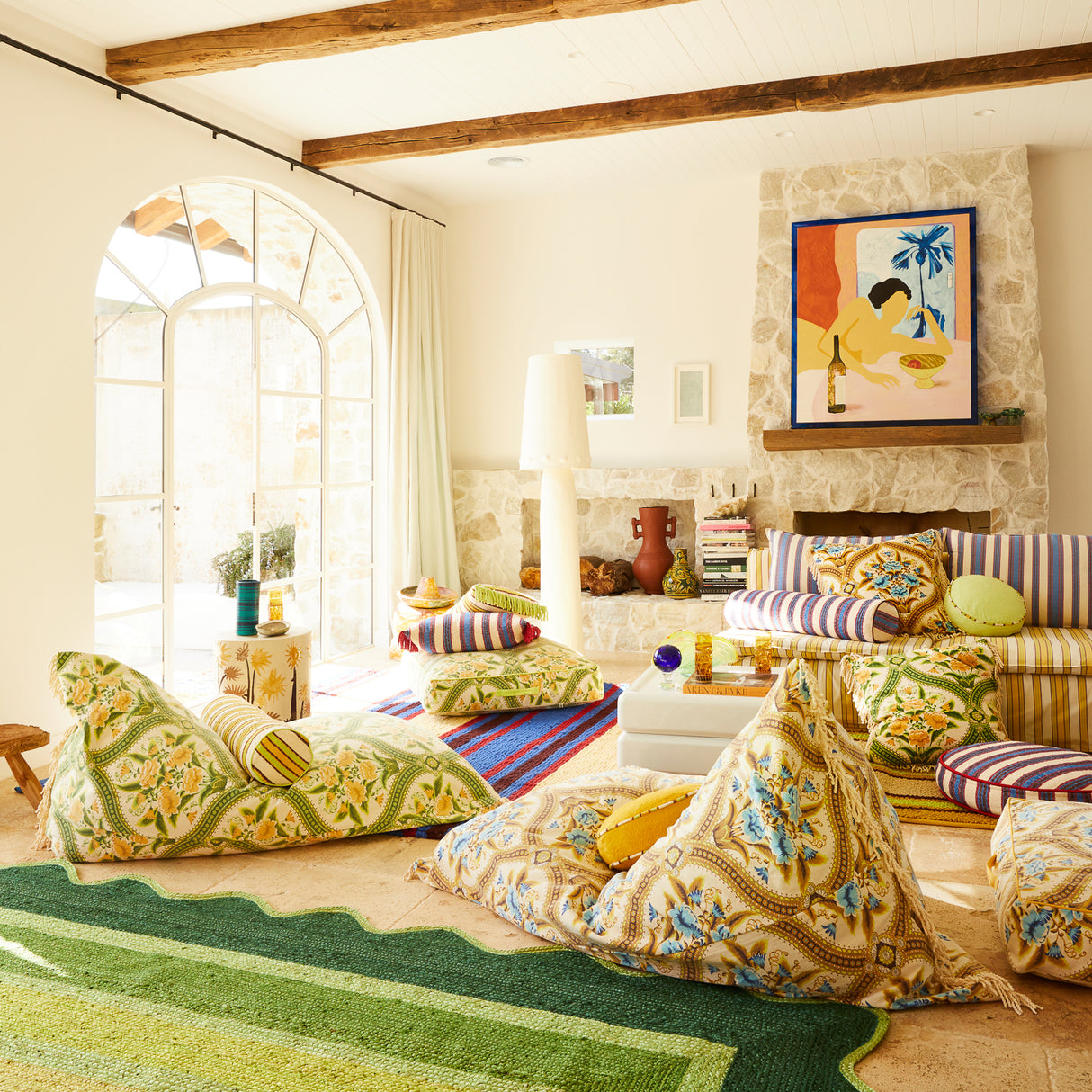 Margaret Bean Bag - Clay