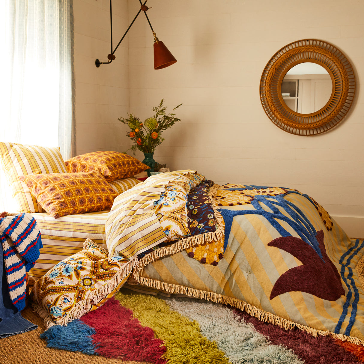 Delphine Tufted Bedcover