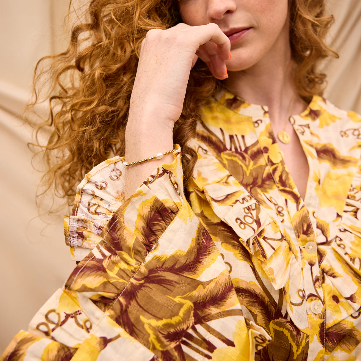 Clementine Frill Blouse