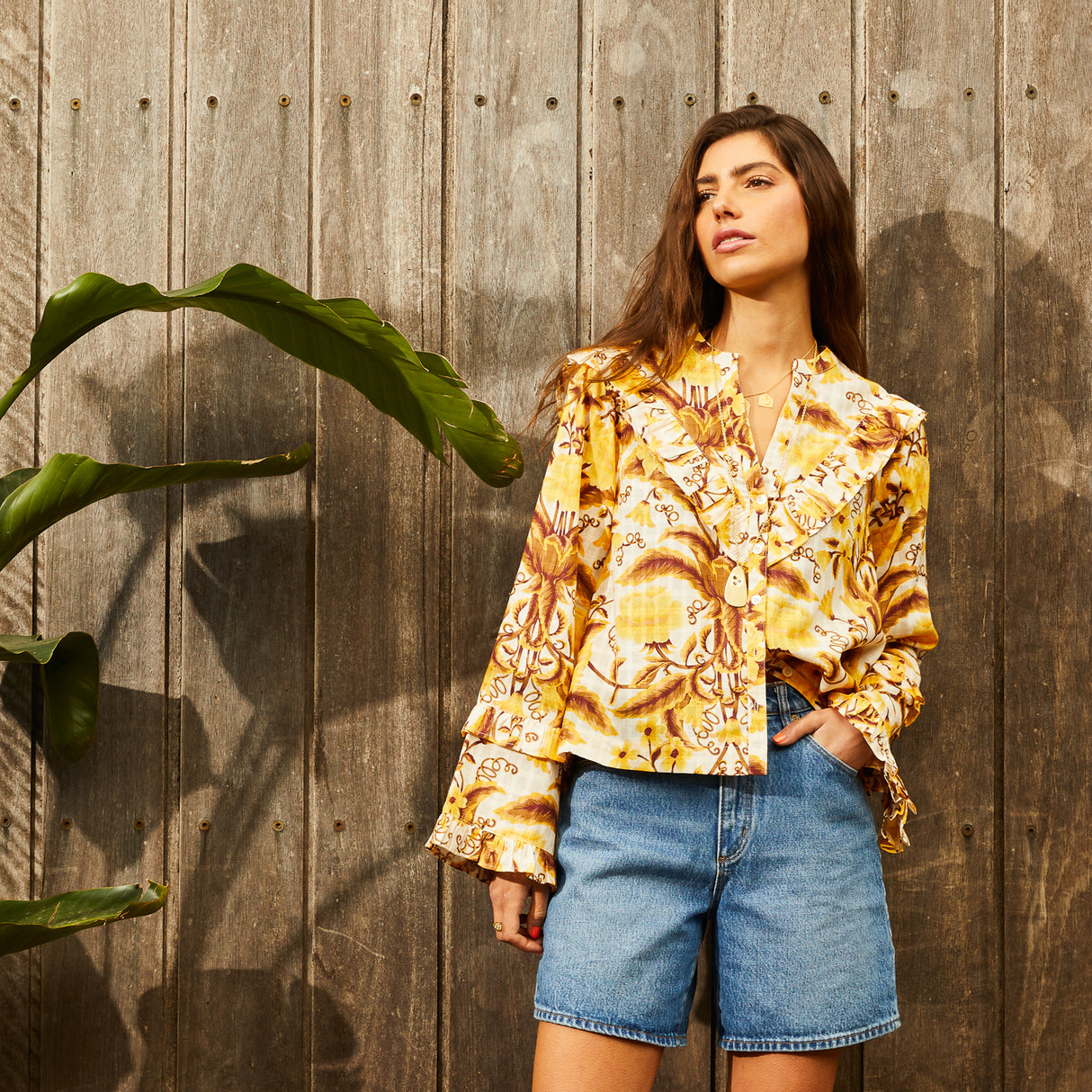 Clementine Frill Blouse