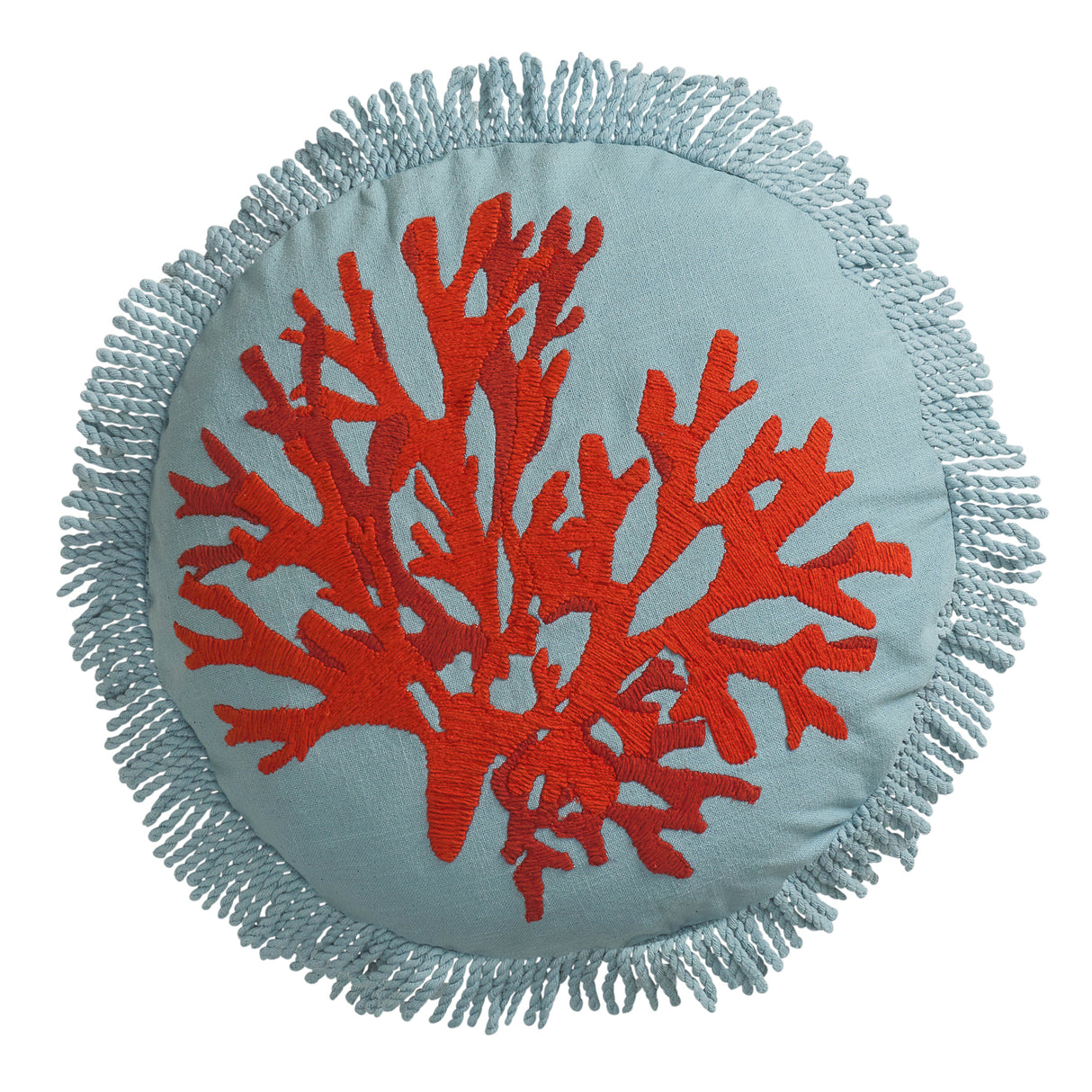 Nori Embroidered Cushion Feather Insert