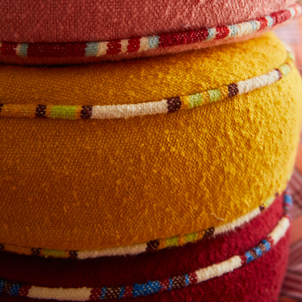 Delana Round Cushion - Dune Feather Insert