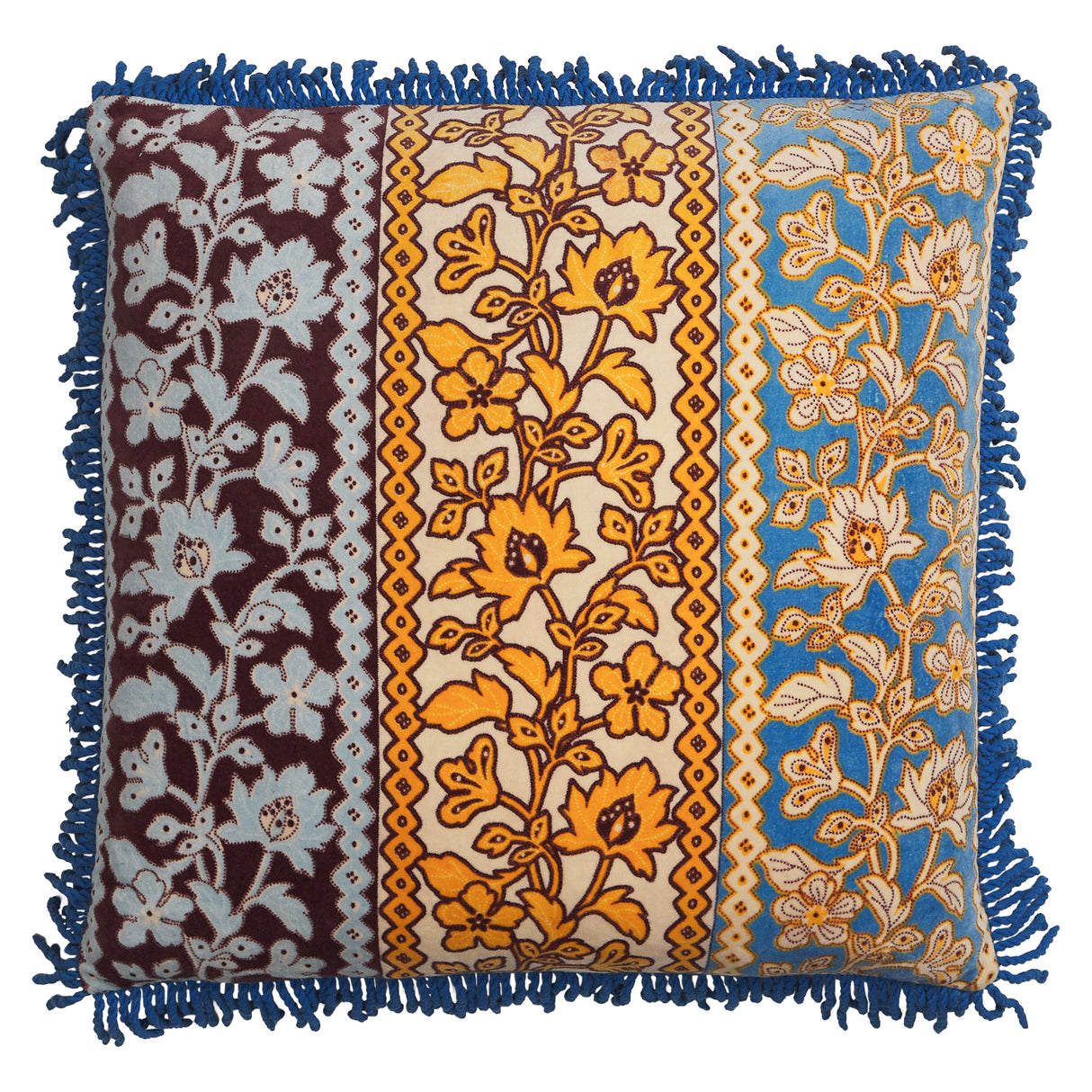 Thea Velvet Cushion - Azure Feather Insert