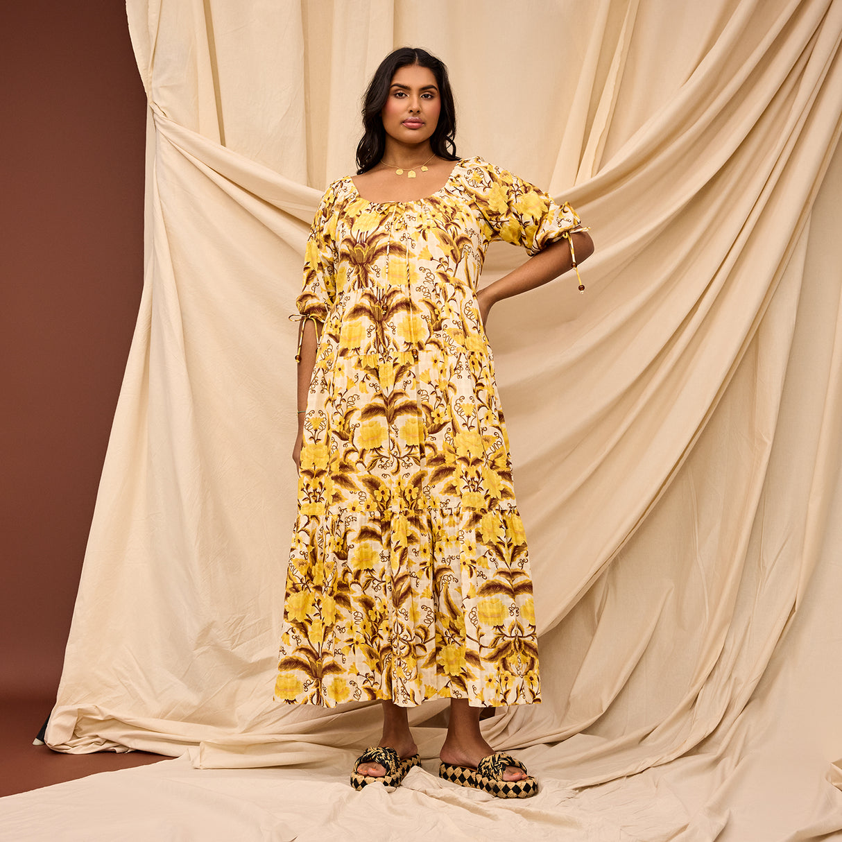 Clementine Tiered Maxi Dress