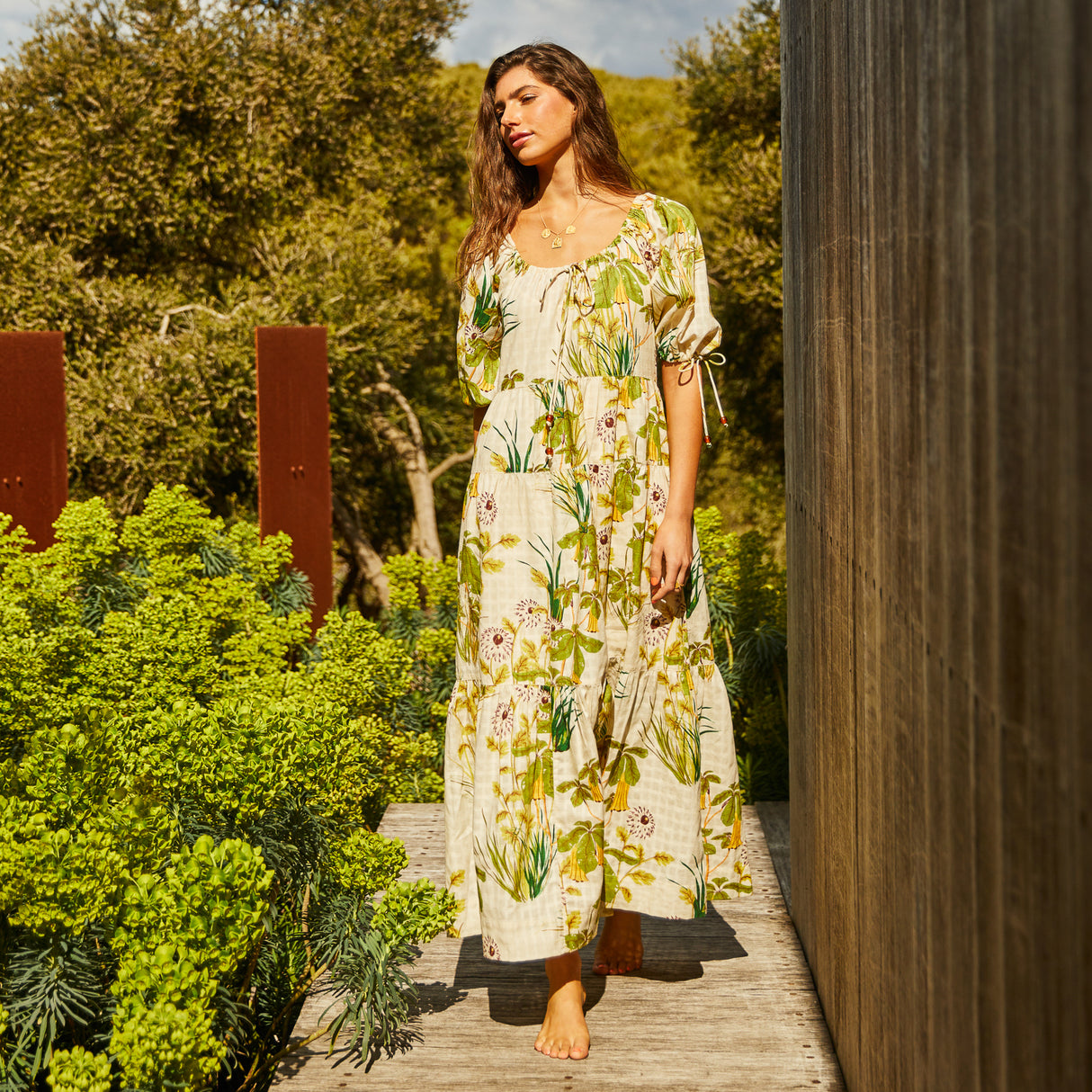 Malorie Tiered Maxi Dress