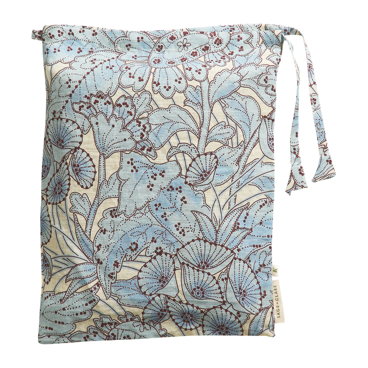 Lucia Linen Sheets - Cerulean