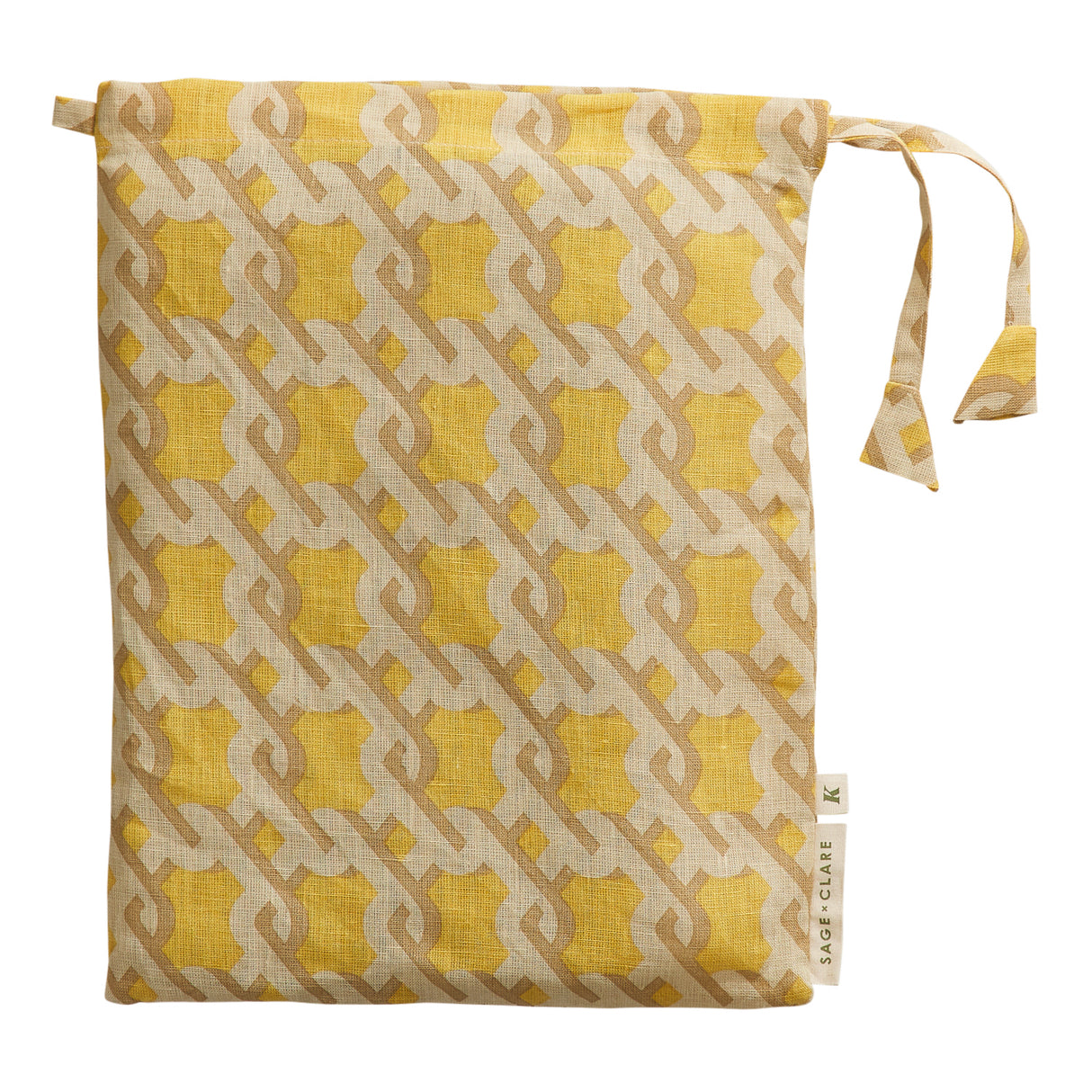 Maricela Linen Quilt Cover - Dune Queen