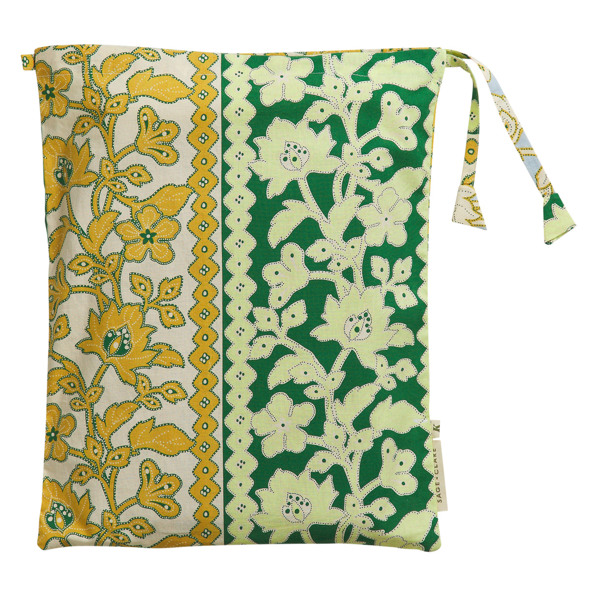 Thea Cotton Quilt Cover - Kelp Queen