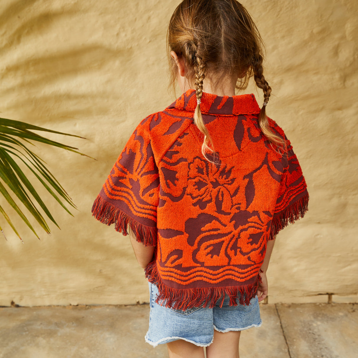 Rosalia Kids Cover Up - Flame 3/4