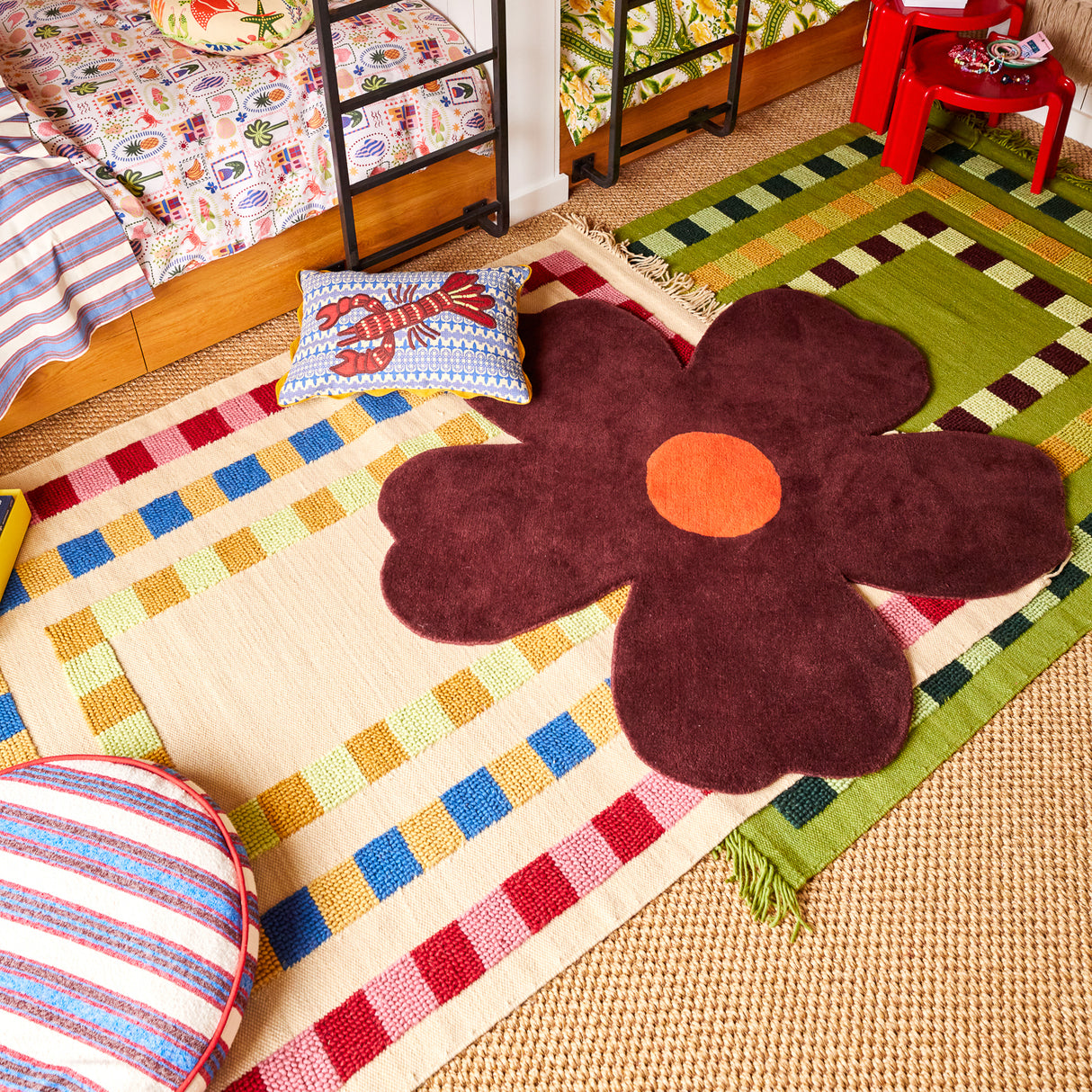 Mirella Carpet Rug - Garnet