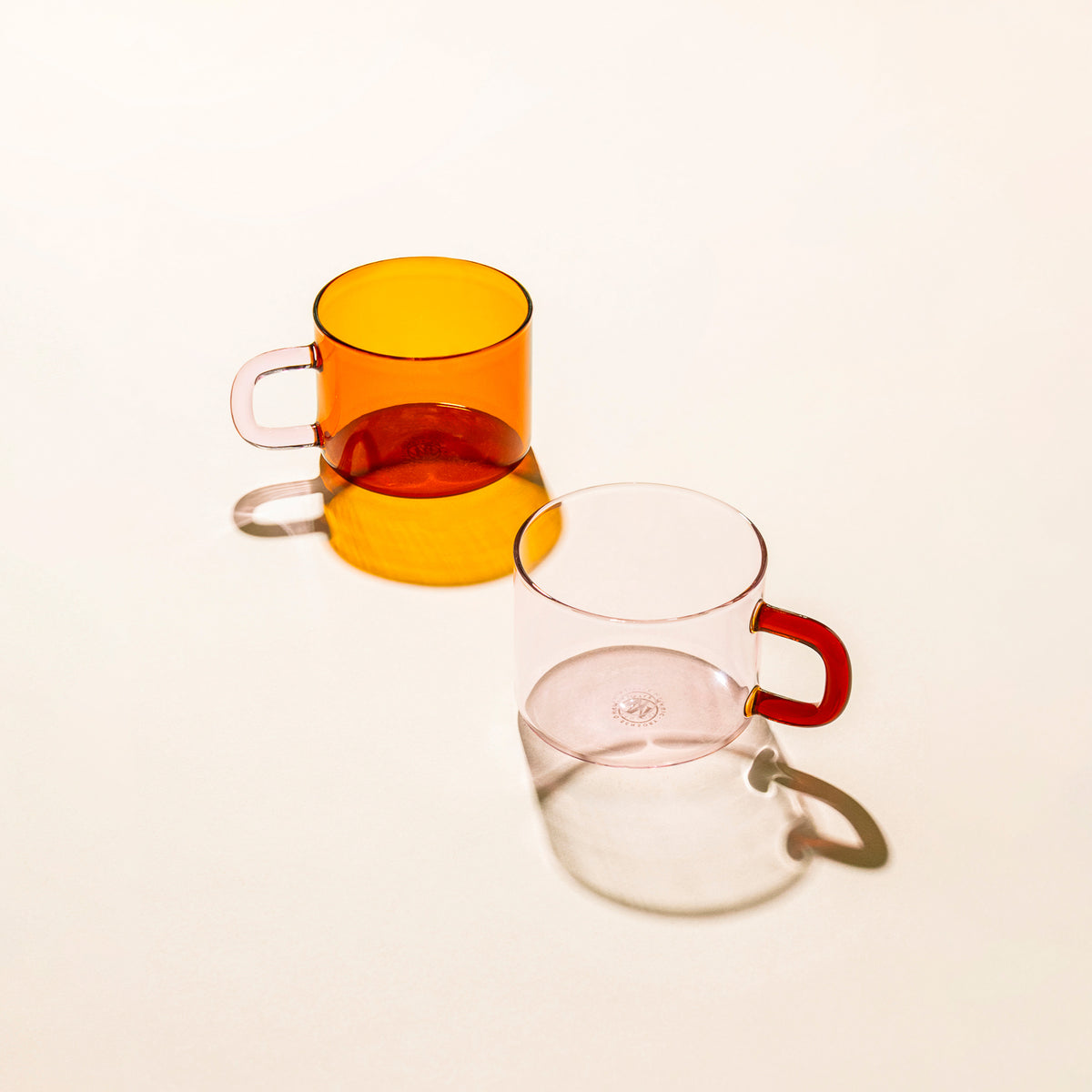 Cha Mug Set - Rose Sunset