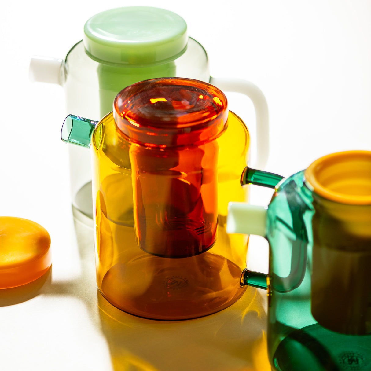 Cha Pot - Teal + Toffee