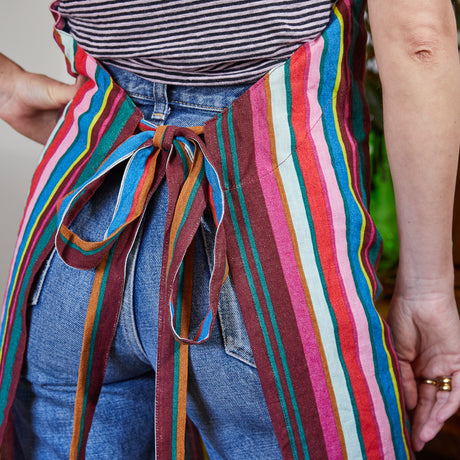 Corinne Linen Apron