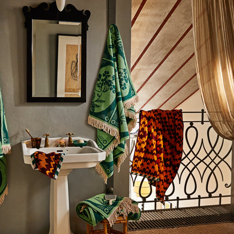 Gigi Bath Sheet - Emerald