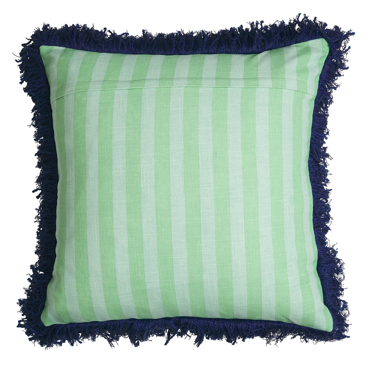 Annette Embroidered Cushion - Jade Cover Only