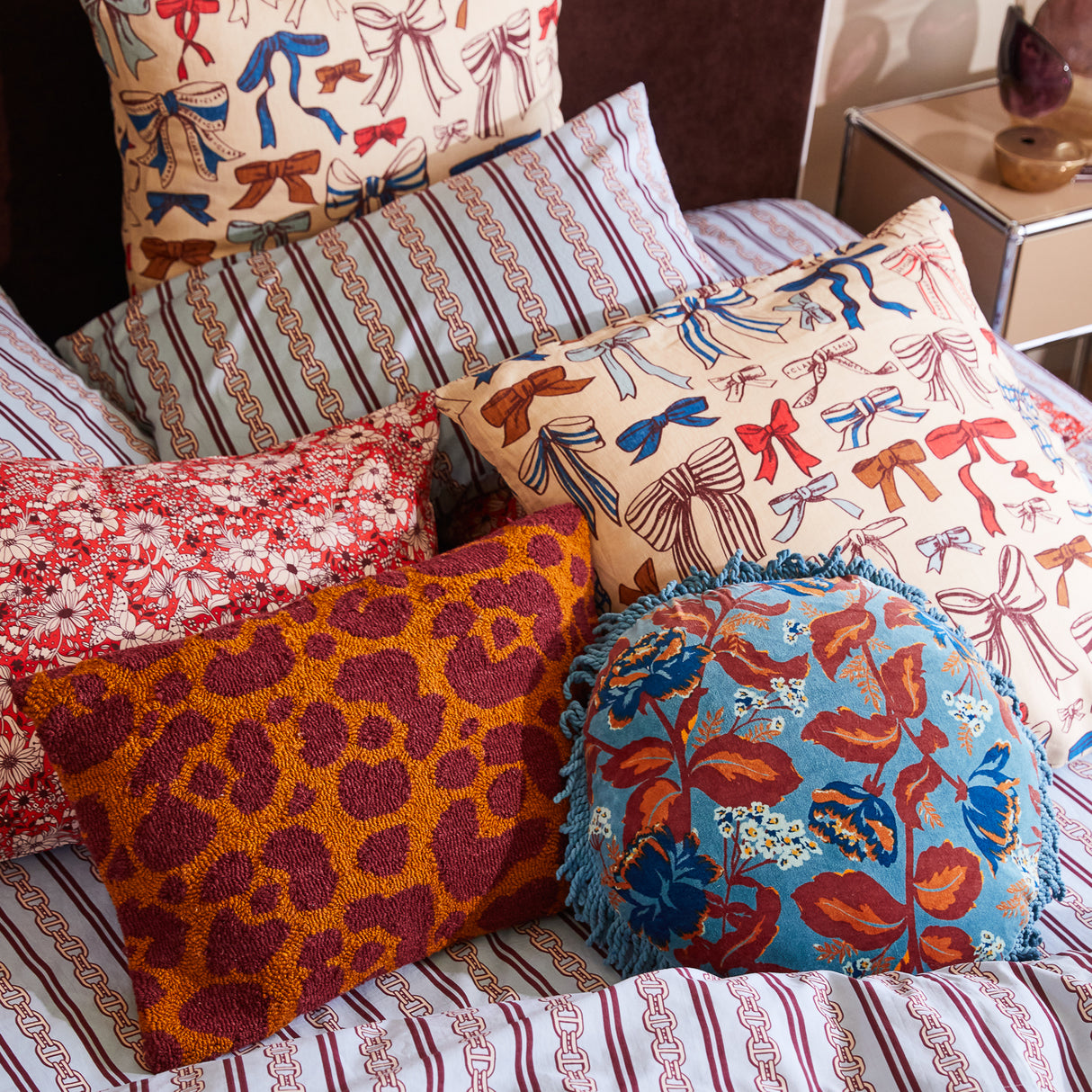 Odette Punch Needle Cushion Cover Only