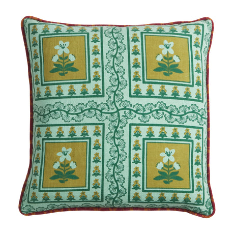 Claire Reversible Cushion - Jade Cover Only