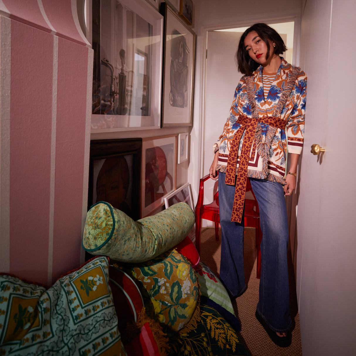 Odette Jacquard Jacket XS/S