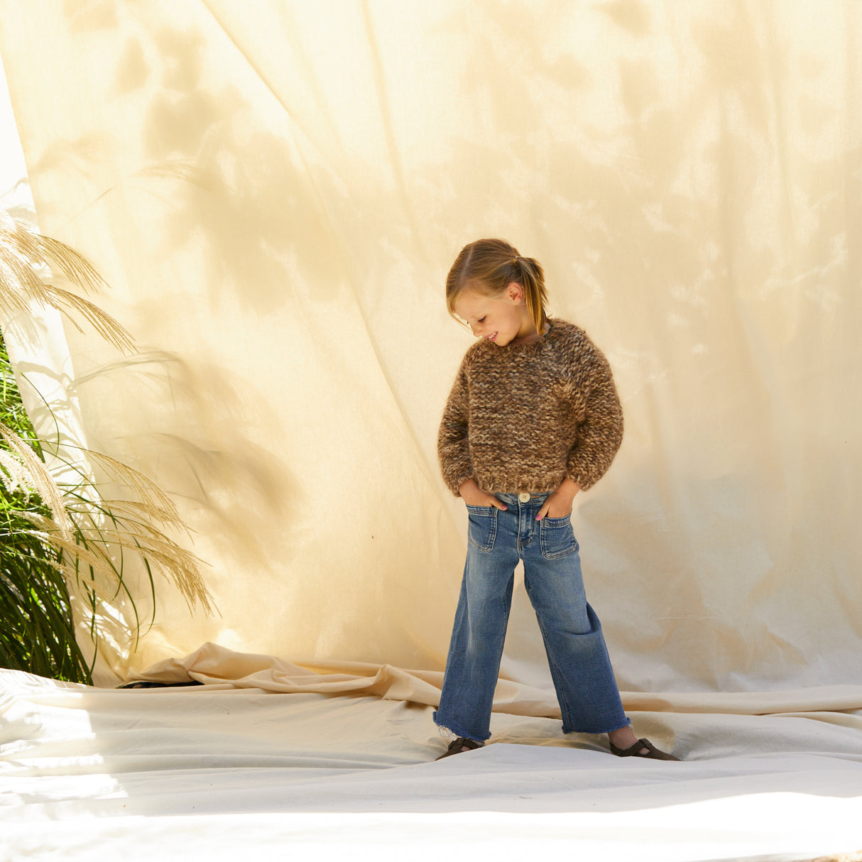 Leroy Kids Jumper - Copper 4