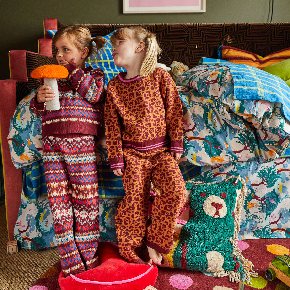 Odette Kids Knit Pants 3