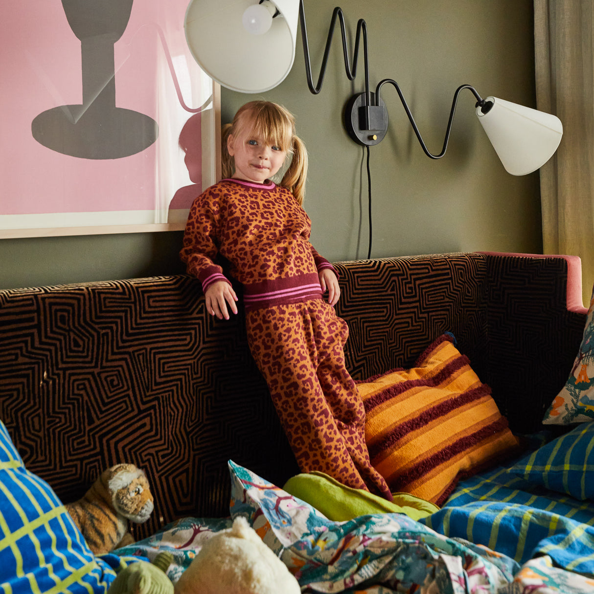 Odette Kids Knit Pants 3