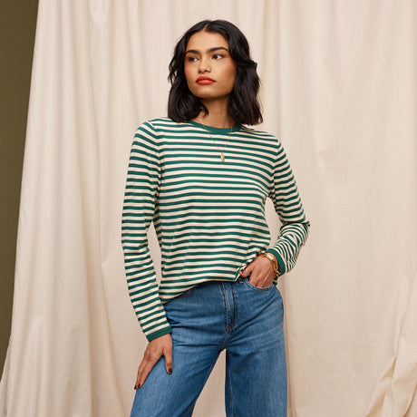 Pierre Knit Top - Forrest XS