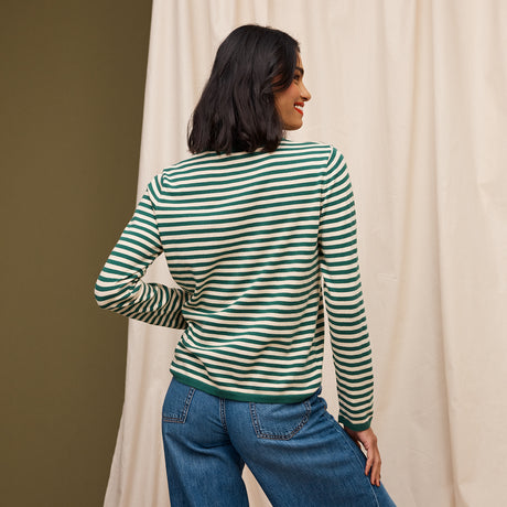 Pierre Knit Top - Forrest XS