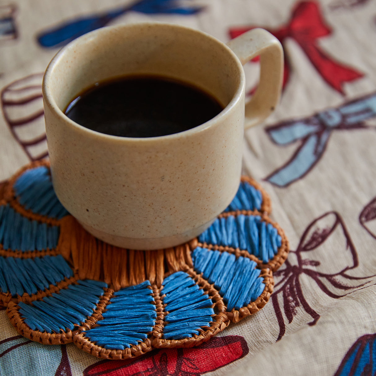 Magnolia Coaster Set - Jade