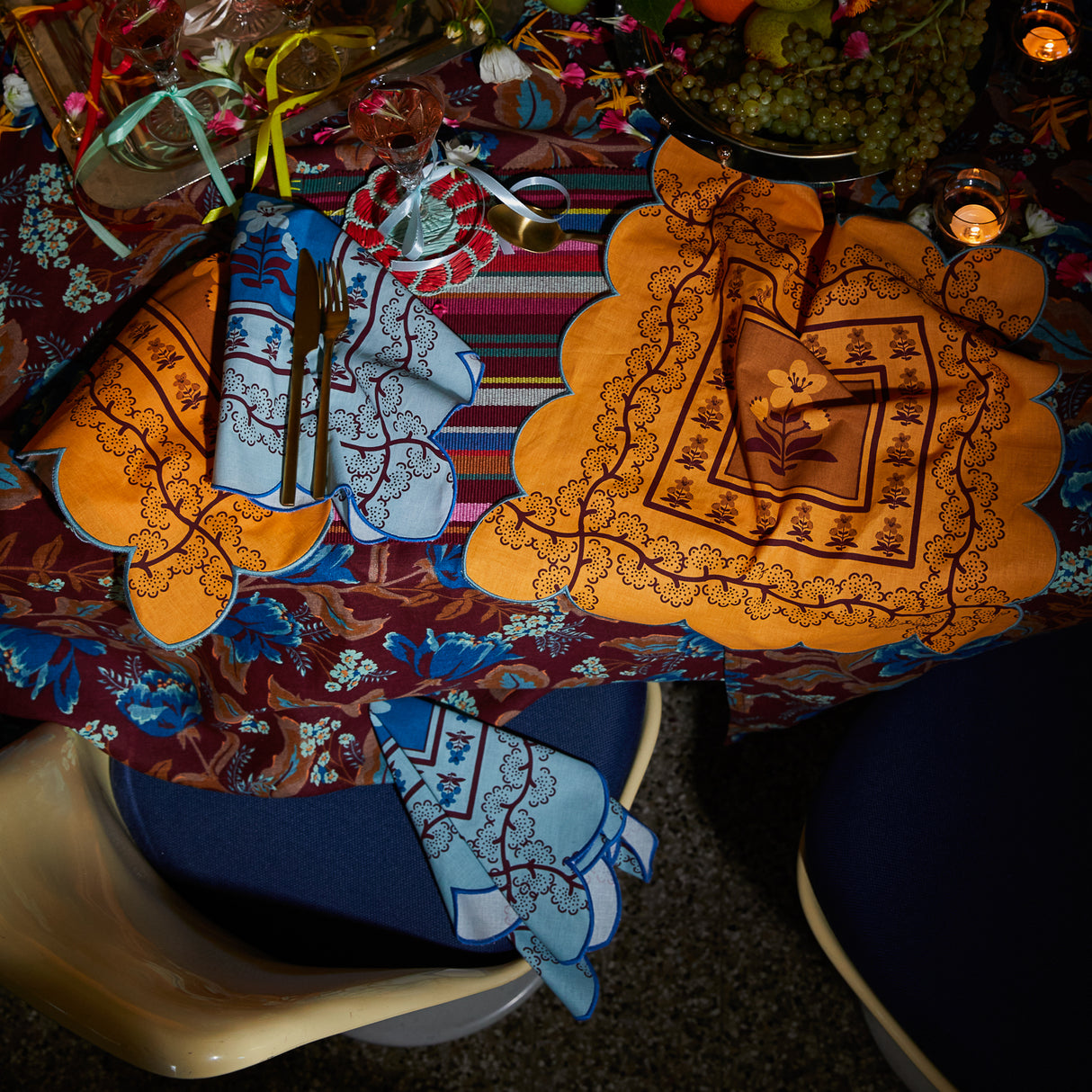 Claire Napkin Set - Kent