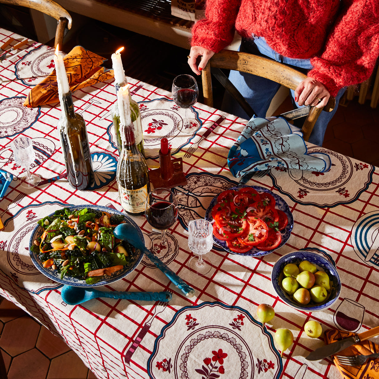 Claire Napkin Set - Kent