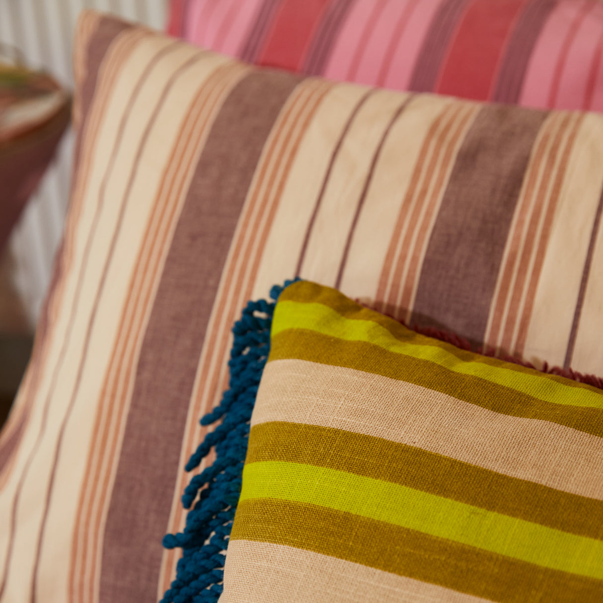 Brigitte Cotton Euro Pillowcase Set - Mahogany