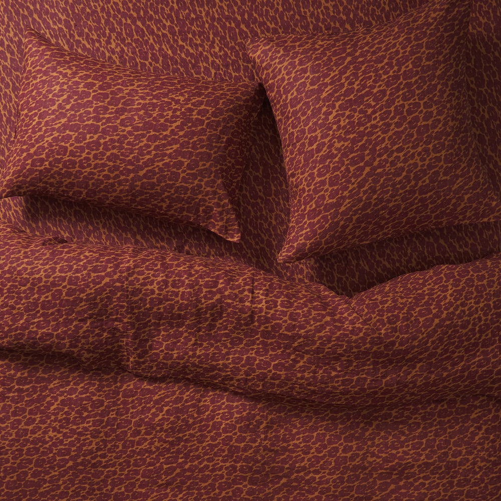 Odette Linen Euro Pillowcase Set