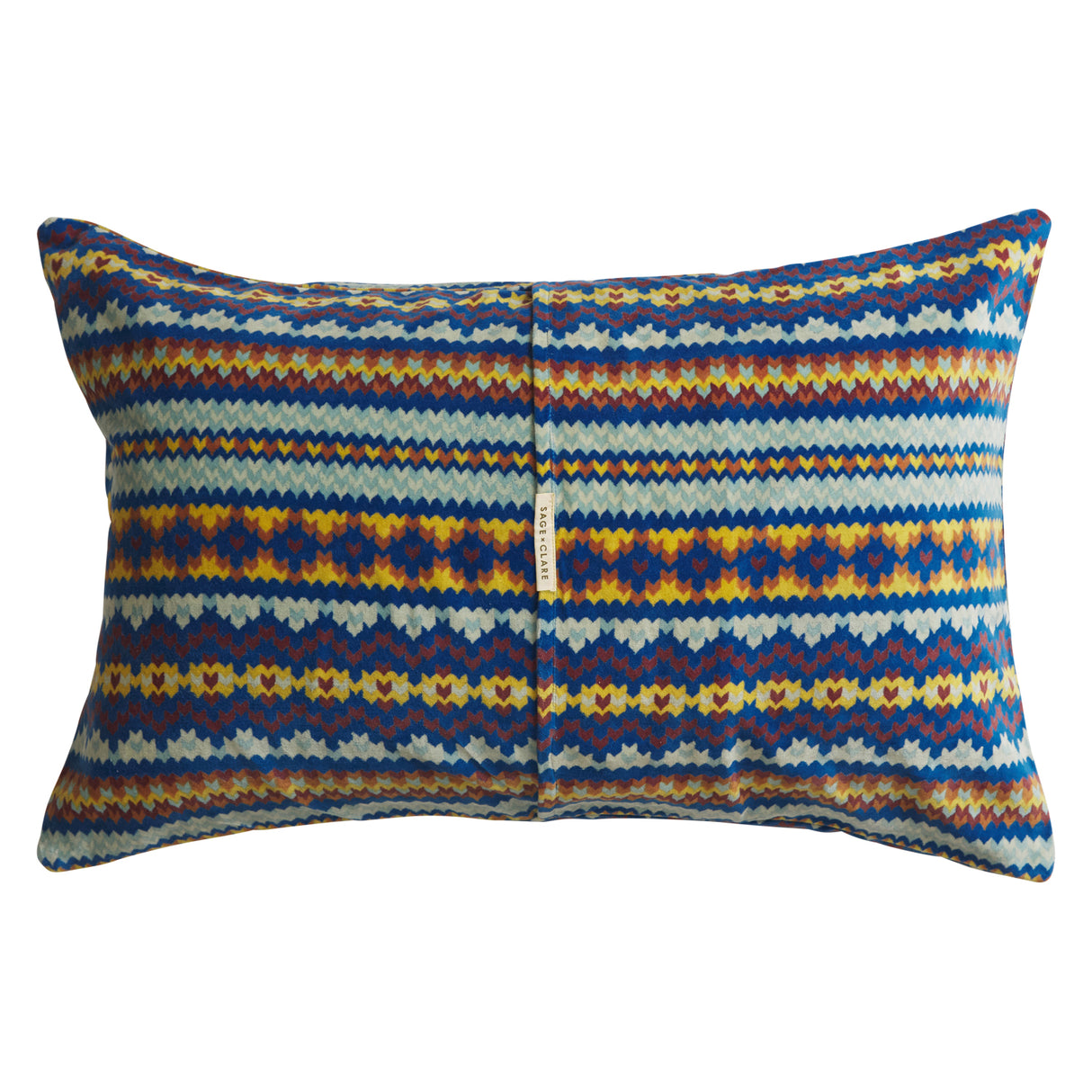 Arlette Velvet Printed Pillowcase - Capri