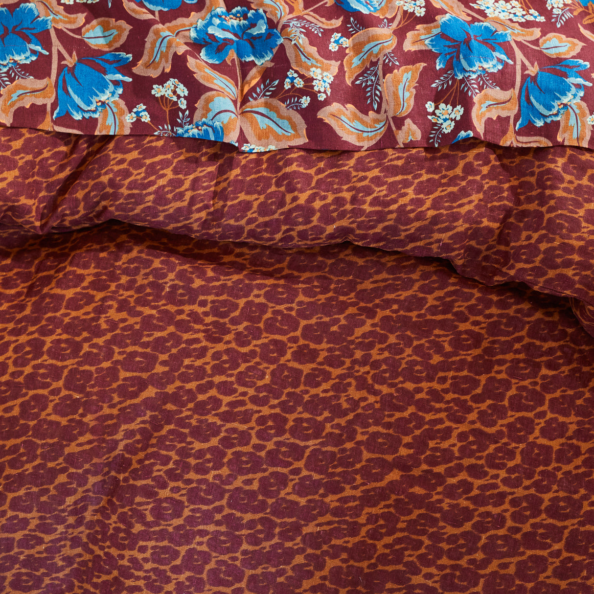 Odette Linen Quilt Covers Queen