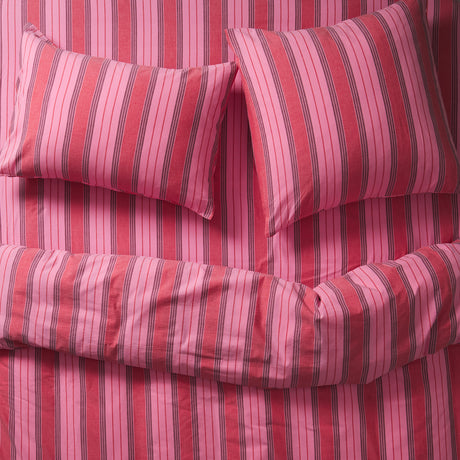 Brigitte Cotton Quilt Cover - Scarlet Single