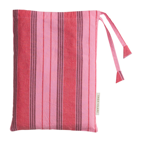 Brigitte Cotton Quilt Cover - Scarlet Single