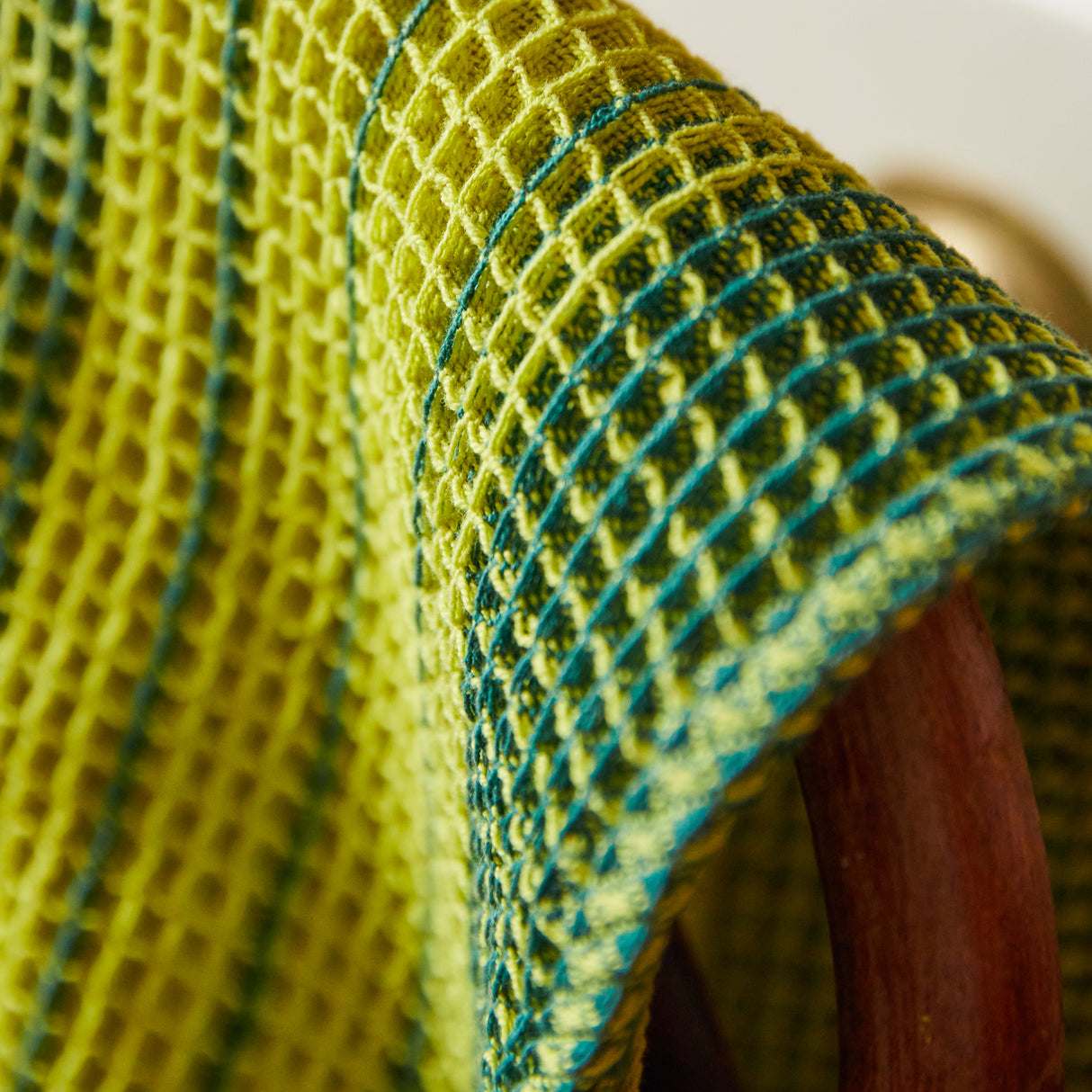 Brigitte Tea Towel - Chartreuse
