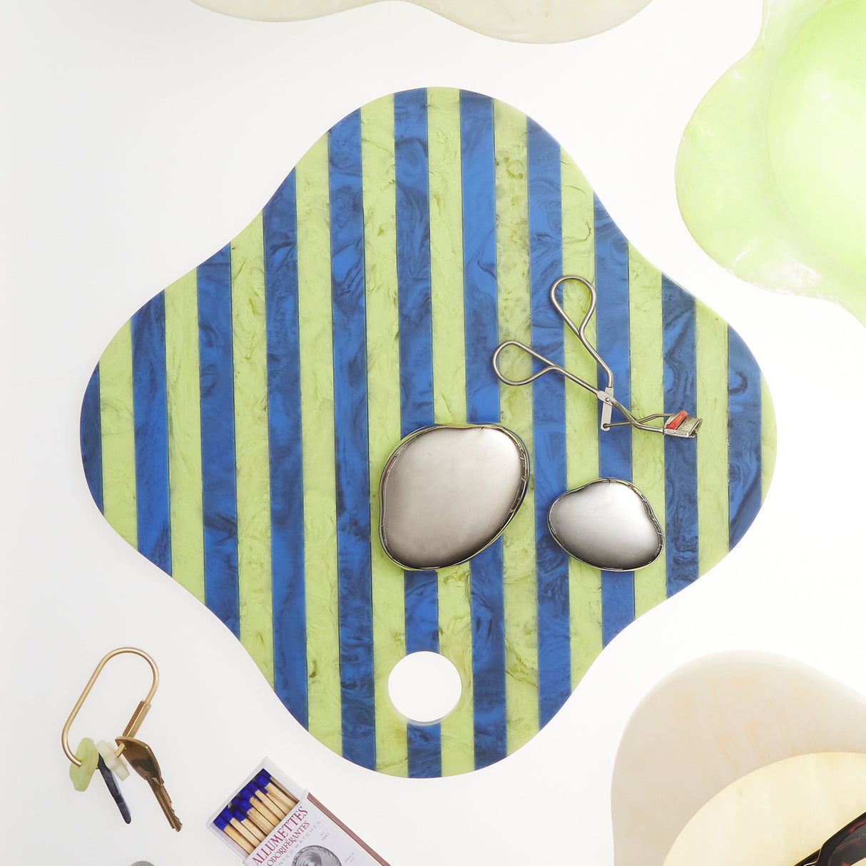 Theresa Resin Board - Azure