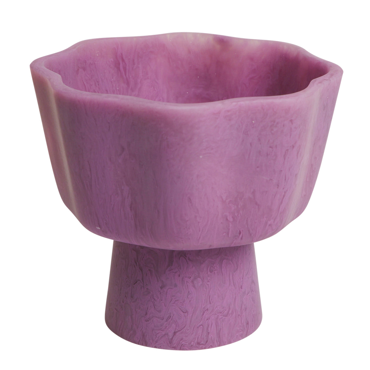 Joy Pedestal Bowl - Orchid
