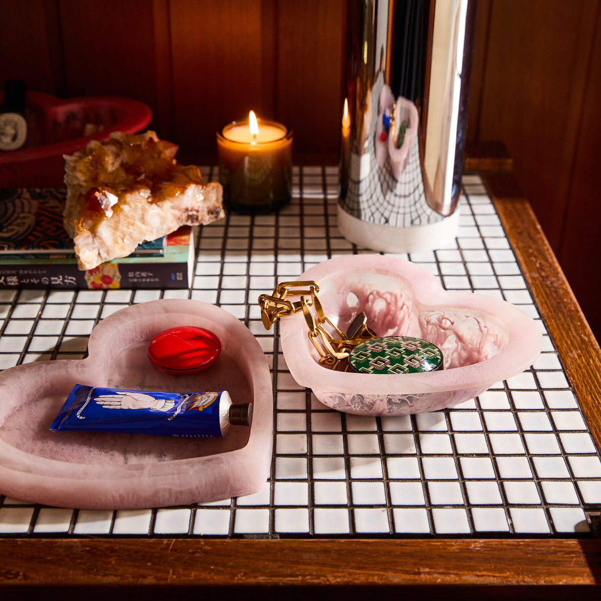 Harmony Small Resin Bowl - Lilac