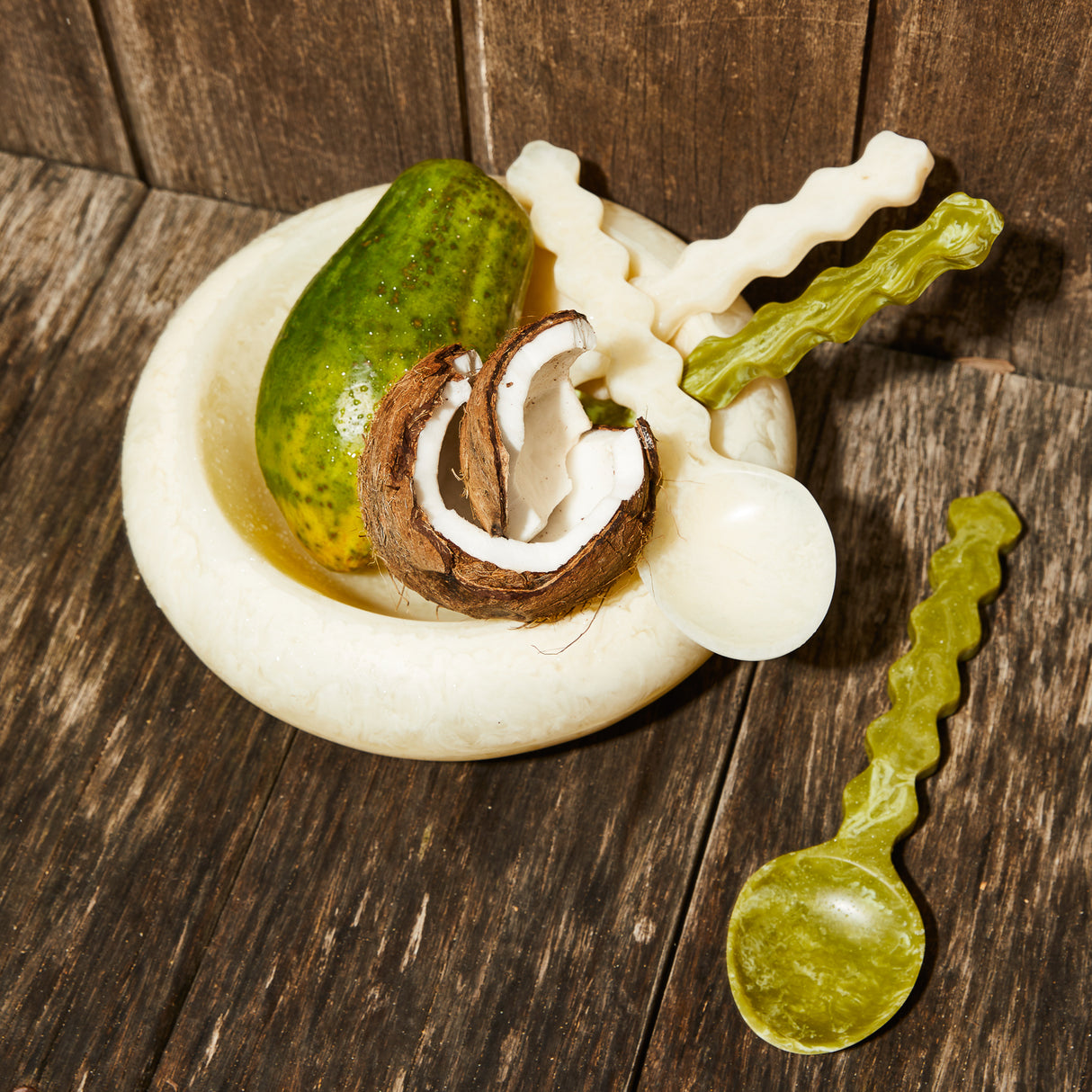 Gisele Salad Servers - La Palma